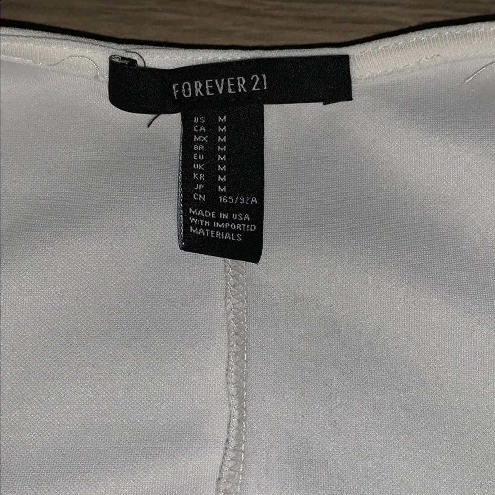 Forever 21 White Dress - Picture 2 of 4